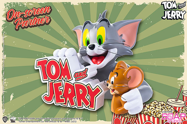 Soap Studio Tom and Jerry On Screen Partner Figure